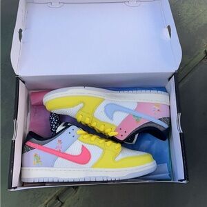 Colorful Low-Top Sneakers